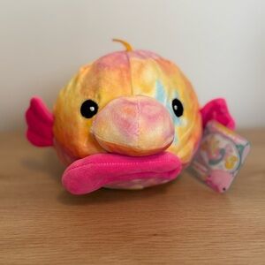 Fiesta Snugglies Blob Fish Tie Dye Plush